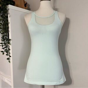 Lululemon Mesh‎ With Me Tank Sea Mist